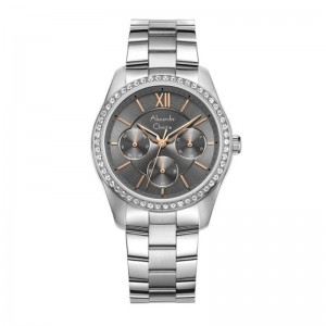 Alexandre Christie AC 2827 Silver Grey Rosegold BFBSSGRRG